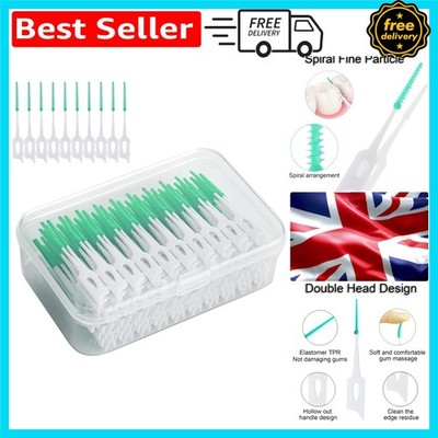 Zweizweck-Interdentalreinigungsbürsten (200 Stück) für Zahnspangen & Zahnhygiene