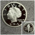 NORFED 2005 $10 LIBERTY 1 TROY OZ .999 FINE SILVER ROUND