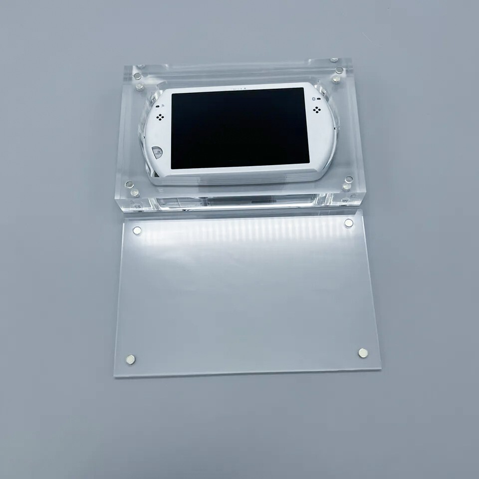 Rouge - Étui rigide de protection avec poignée pour jeu Sony PS Vita
