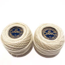 DMC Cordonnet Special Color 70 Needlepoint Thread Cotton 20 g France Lot of 2