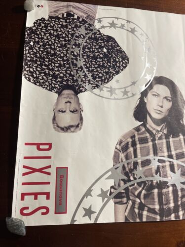 Vintage PIXIES Band Photo Poster Bossanova Kevin Westenberg 1990 Promo Only 4AD - Picture 4 of 10