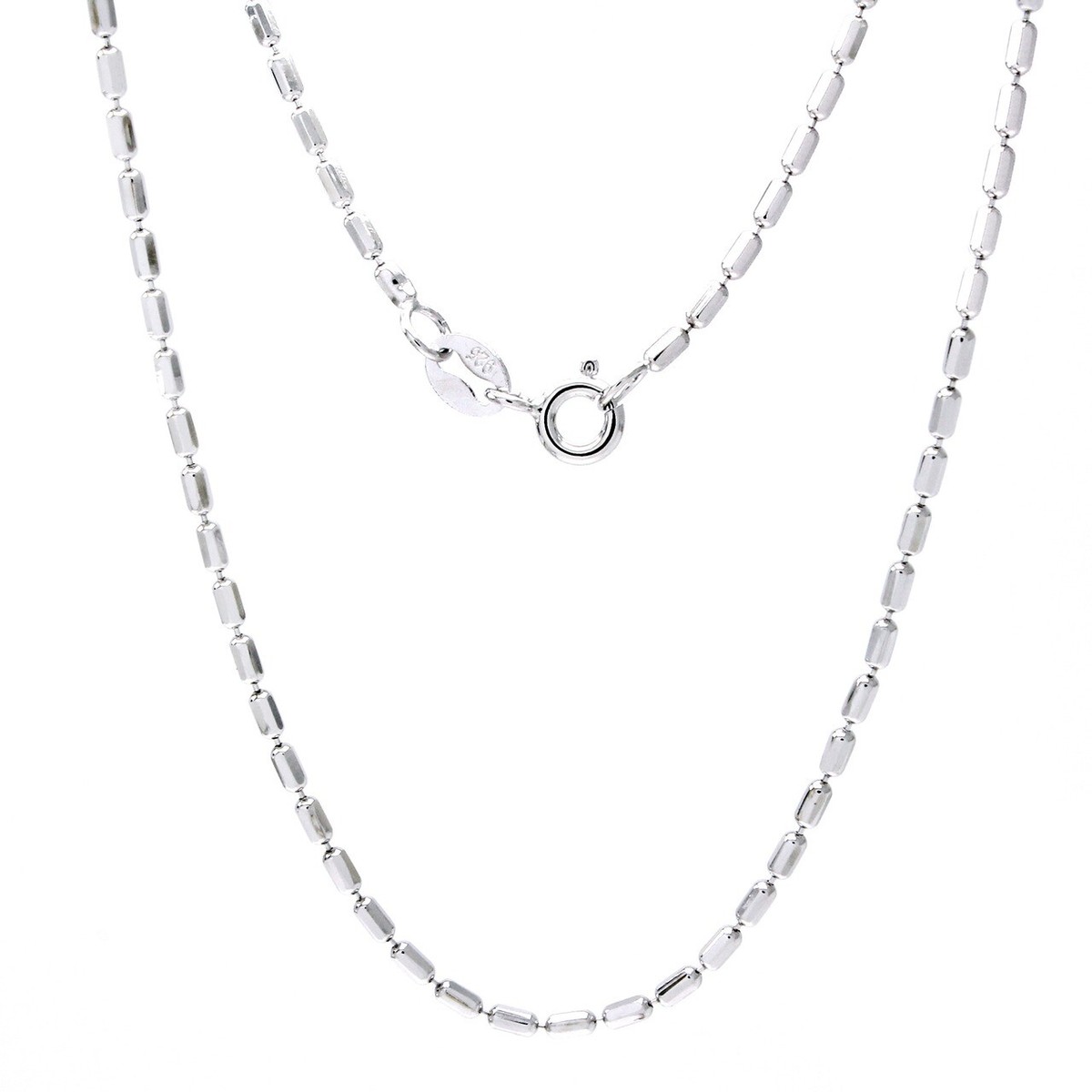アクセサリー Vintage Italian Silver Chain Necklace 24” 1.6mm, vintage Italy sterling silver 925 box chain