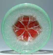 Art Deco WMF IKORA-Kristall Geislingen Schale Obstschale - 34,5 cm