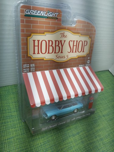 1/64 scale Greenlight 1968 Camaro SS w/gas pump new/sealed - Picture 3 of 12