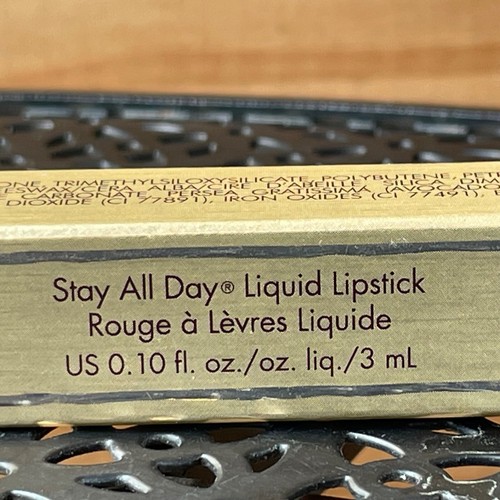 Stila Stay All Day Liquid Lipstick, CHOOSE SHADE, 0.10 fl oz- NEW FULL SIZE BOX! - Picture 6 of 21