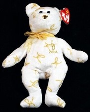 Vintage Beanie Babies 2004 Signature Bear - Ty Beanie Babies 8" plush