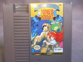 King's Knight (Nintendo Entertainment System, 1989) NES Cart Only Authentic