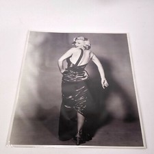 MARILYN MONROE PHOTOGRAPH PRINT BLACK DRESS