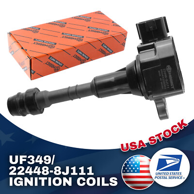 Reliable 1x Ignition Coil 22448-8J111 For Nissan Murano 3.5L V6 2003-2008 UF349