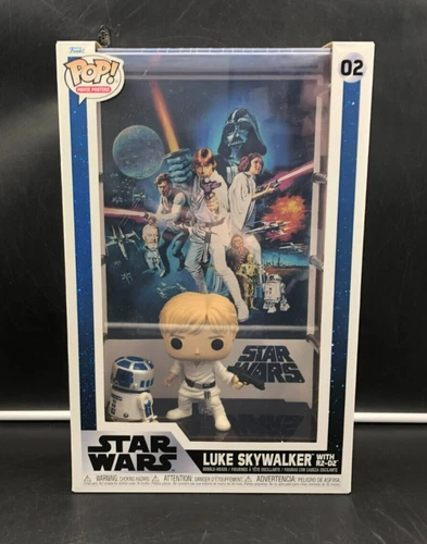 Funko Pop! Movie Posters #02 Star Wars - Luke Skywalker w/ R2-D2 Bobble-Heads