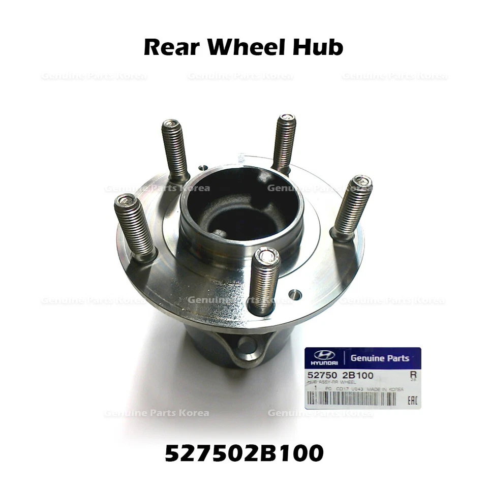 ⭐Genuino⭐ Buje Rueda Trasera 527502B100 Hyundai Santa Fe Veracruz Kia Sorento Foto 2 de 4