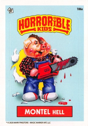 Mark Pingitore Horrorible Kids Serie 5 U Pick GPK 2020 completa tu conjunto - Imagen 63 de 182