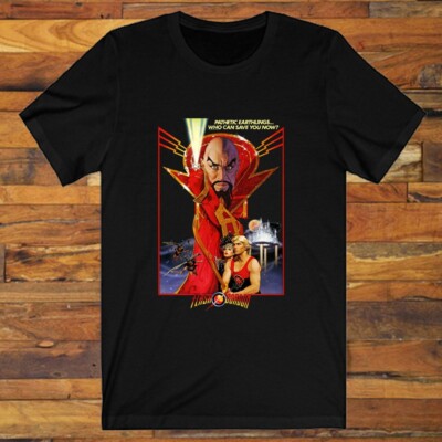 Flash Gordon Movie Men's Black S-5XL
