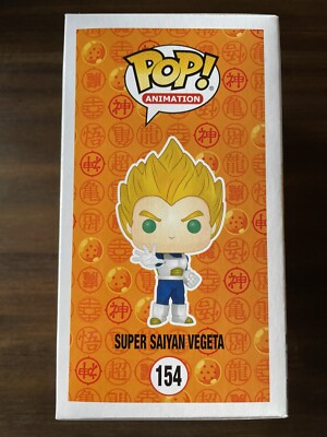 Funko POP! Super Saiyan Vegeta 154 NYCC 2018 Blue Chrome