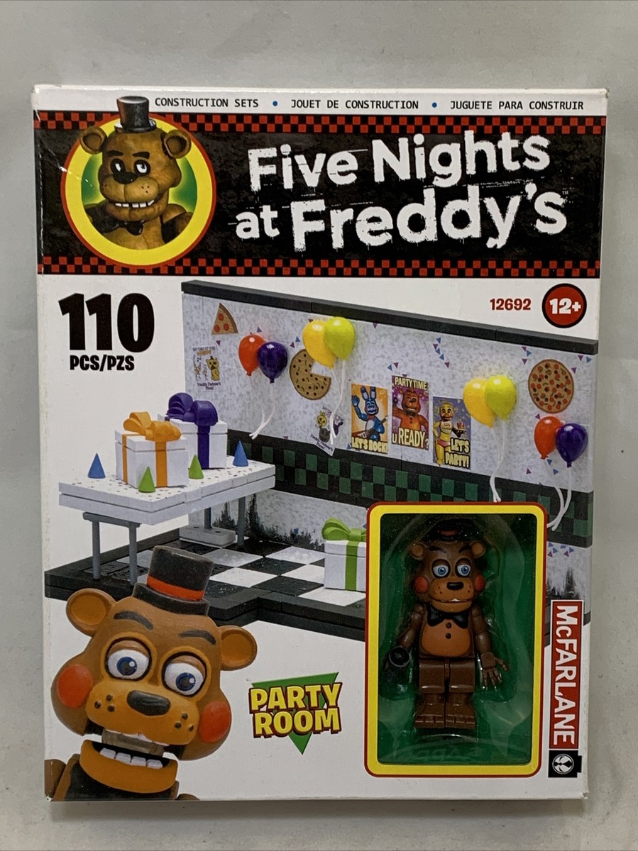 Five Nights at Freddy's McFarlane Toys Party Room Construction Set