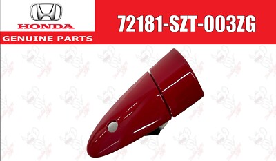 Honda CR-Z Left Door Handle Assembly Red 2011-2015 72181-SZT-003ZG OEM