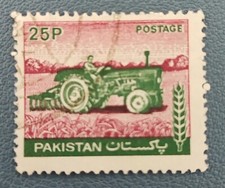 TIMBRE PAKISTAN TRACTEUR 1978