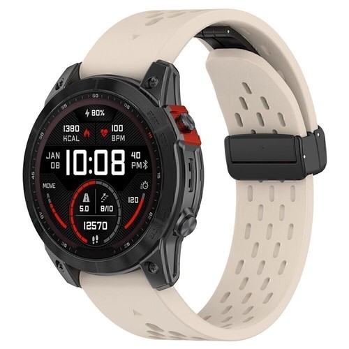 Für Garmin Fenix 8 47 mm 51 mm Quick Fit Silikon/Nylon Band Uhrenarmband Armband - Bild 12 von 166