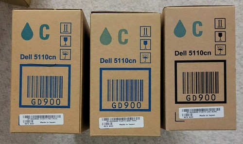 Dell 5110cn High Capacity Toner Cartridge Cyan New Sealed