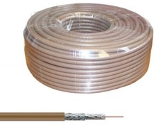 RG6 Coax Cable Coaxial Black White Brown Satellite Freesat Sky Virgin TV Aerial