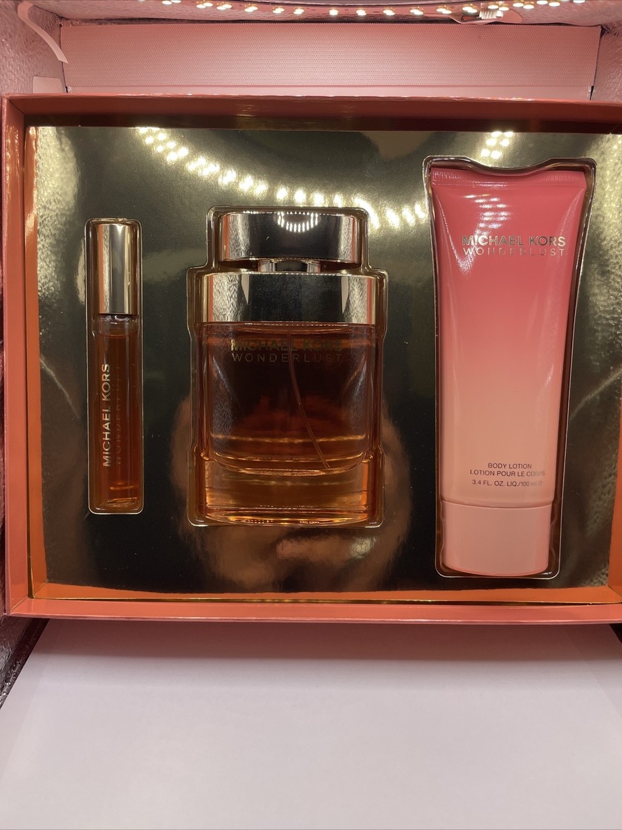WONDERLUST by Michael Kors perfume EDP oz 10ml Roller Lotion Gift  Set