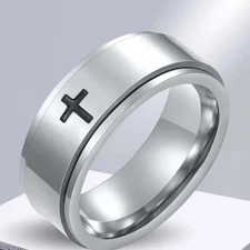 925 Sterling Silver Christian Cross Design And Men Women’s Perfect Baptism Gift