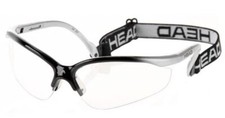 HEAD Adjustable Silver Racquetball Glasses Anti Fog Scratch UV Protection