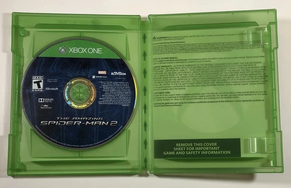 惊人的蜘蛛侠 2(微软 Xbox One、X 系列)保证,今天发货! — 第 3/4 张图片