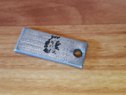 Virginia Disabled American Veterans DAV License Plate Key Chain AJJ-432 NO Date - Picture 5 of 6