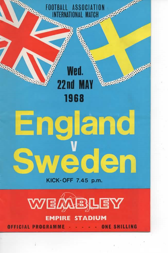 England 1960's Home Programmes Euros, U23, Schools & Friendlies select from menu - Picture 6 of 9