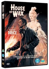 House of Wax DVD (2005) Vincent Price, DeToth (DIR) cert PG Fast and FREE P & P