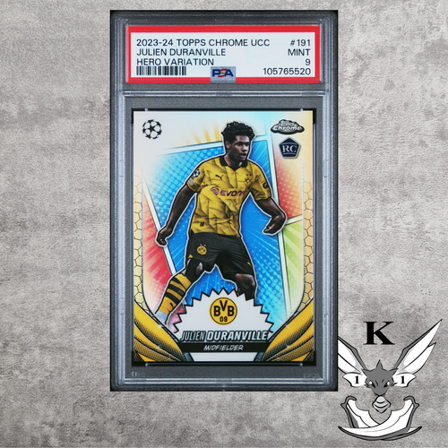 Duranville PSA Rookie Karten - Borussia Dortmund - BVB - RC - graded - UCL - Bild 30 von 31
