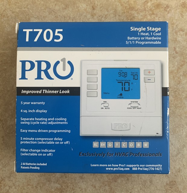 Pro1 T705 Digital Thermostat for sale online eBay