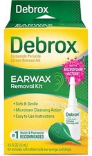 Debrox Ear Wax Removal Drops, Gentle Microfoam Ear Wax Remover, 0.5 Fl Oz