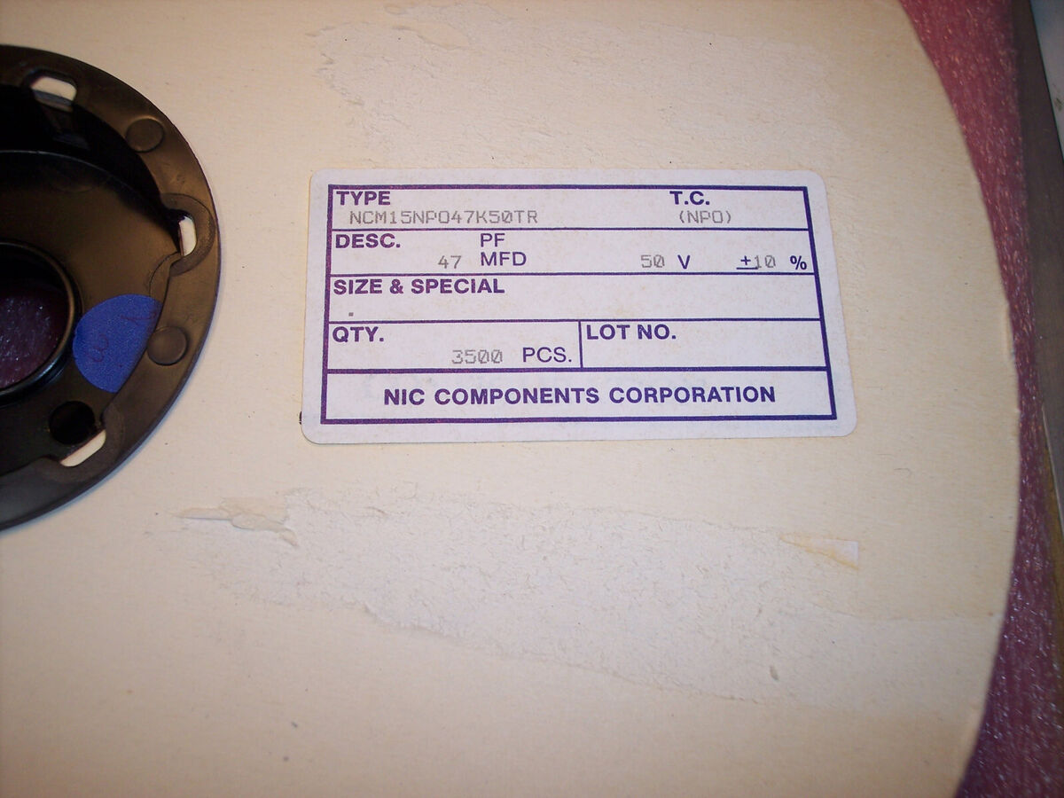 QTY (100) 47pf 50V 10% NPO RADIAL CERAMIC MLCC CAPACITORS QTY (100) 47pf 50V 10% NPO RADIAL CERAMIC MLCC CAPACITORS