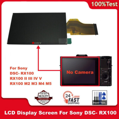 Repair Parts For Sony RX100 II III IV DSC-RX100 M5 LCD Screen Display Panel Assy