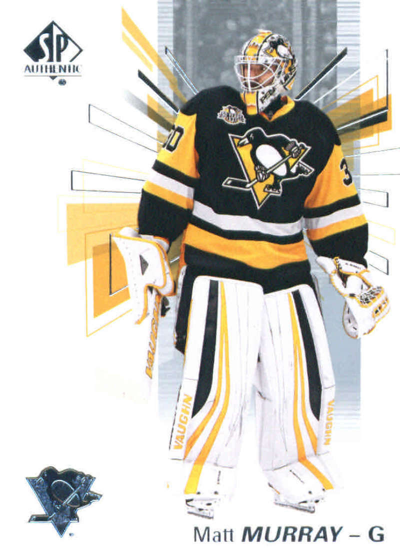 2016-17 Upper Deck SP Authentic #75 Matt Murray Pittsburgh Penguins