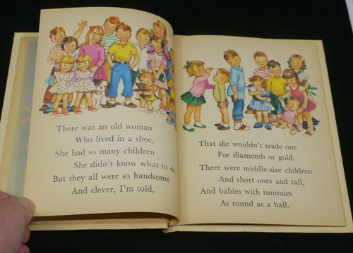 1951 THE CHILDREN THAT LIVED IN A SHOE RAND McNALLY BOOK, TIP TOP ELF, ILLUS. - Picture 4 of 5