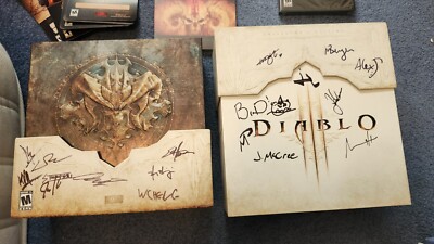 NEW Diablo III: Collector's Edition Autographed by Blizzard