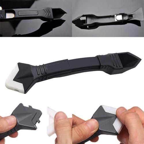 5 in 1 Silicone Sealant Caulking Remover Tool Finishing Clean Scraper Kit - Picture 8 of 9