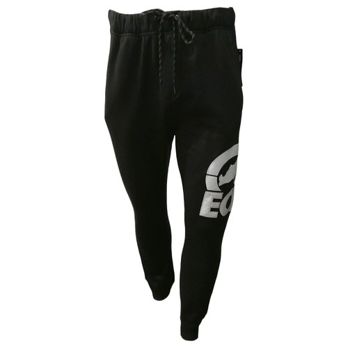MSRP $44.99 NWT ECKO UNLTD. EMBROIDERY MEN'S BLACK PULL ON JOGGER PANTS SIZE M