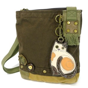 cat canvas bolsa