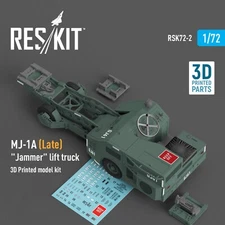 1/72 Reskit RSK72-0002 MJ-1A (Late) "Jammer" lift truck (3D Printed model kit)