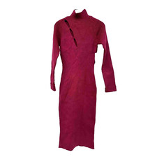 NWT Sz L Rachel Roy Wine Sweater Dress. Long Sleeve, Turtleneck, Cutout Accent.