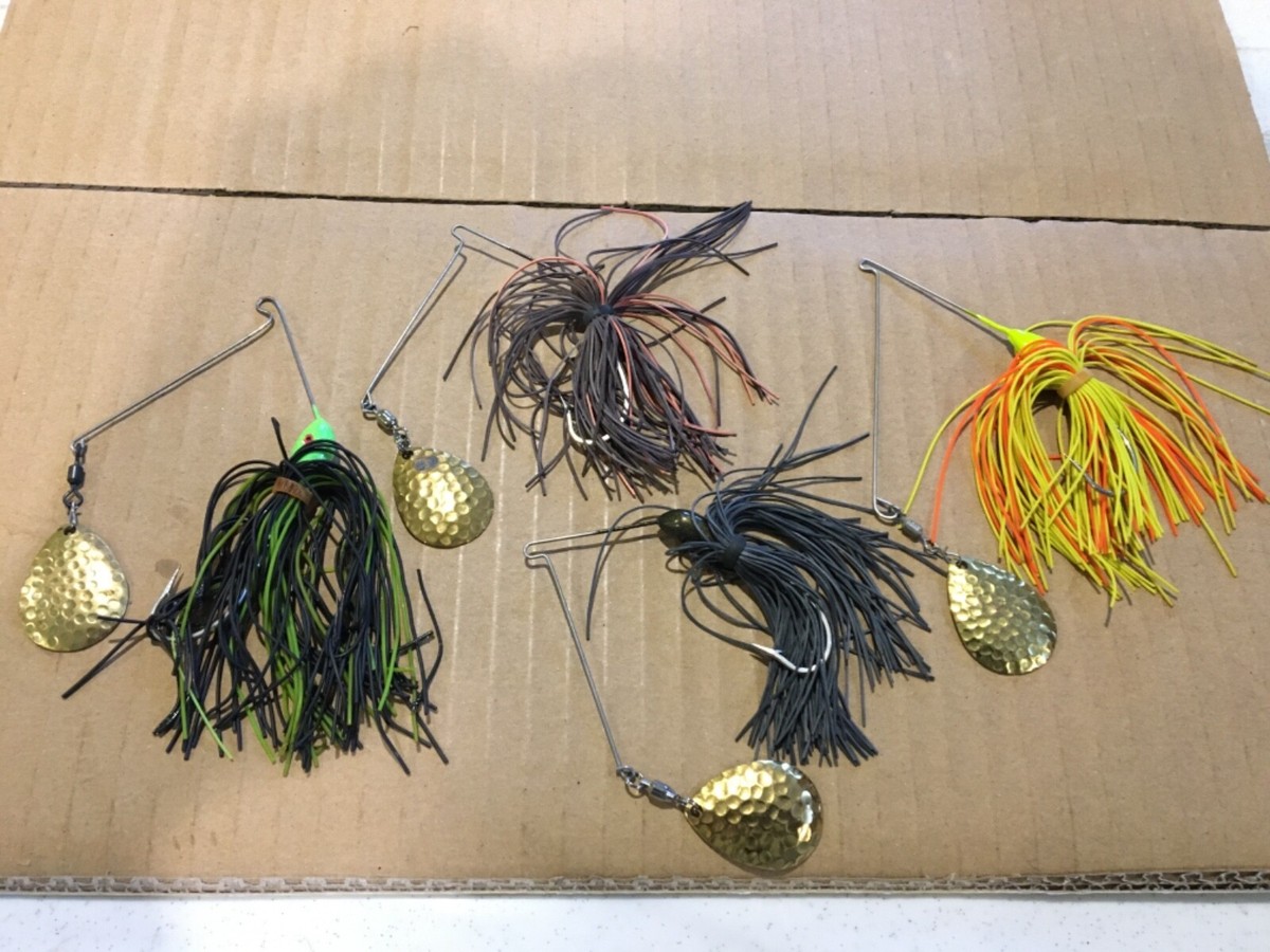 best spinnerbait fishing lures Glidehead The Hook Up Tackle friendly model and quality constructed lure is terrific for trout 4 Gold Hammered Blade Spinnerbait
