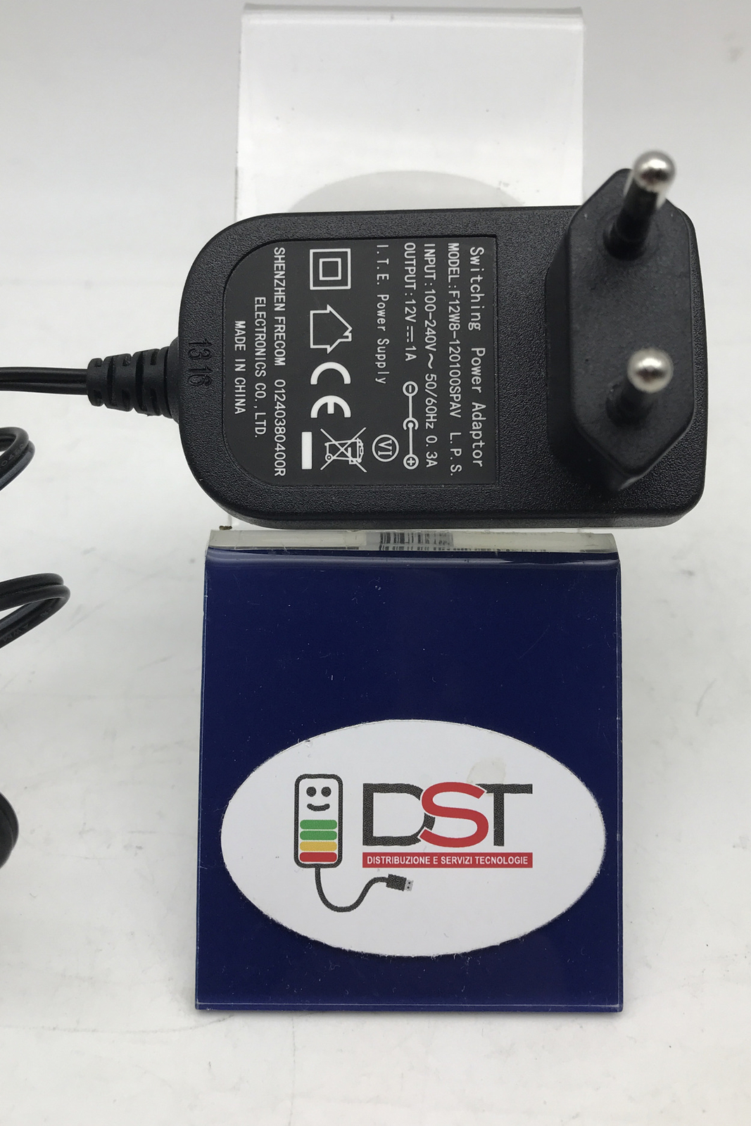 ALIMENTATORE Switching , MOD: F12W8-120100SPAV, 12V - 1A