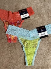 NoBo, No Boundaries , Women  s Size X-Sm 1 , Lot of 2, Thong Panties. NEW