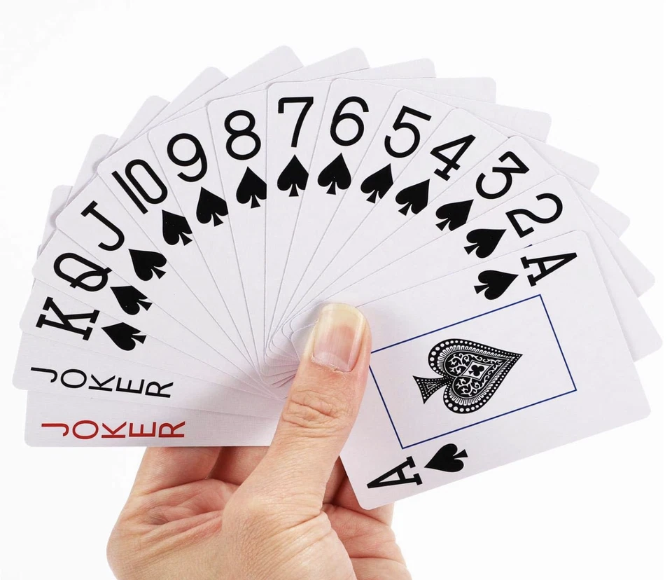 Plastic Coated Playing Cards - Professional Poker Deck, Various Colors, Standard - Image 2 of 4