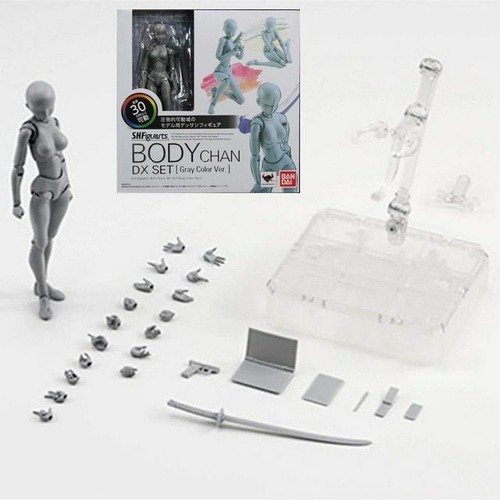 Anime Figures Movable Action Toys Body Kun Chan Collectible Model Draw Mannequin - Picture 10 of 17