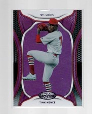 TINK HENCE 2023 PANINI CHRONICLES CERTIFIED PURPLE CARD #38  /50